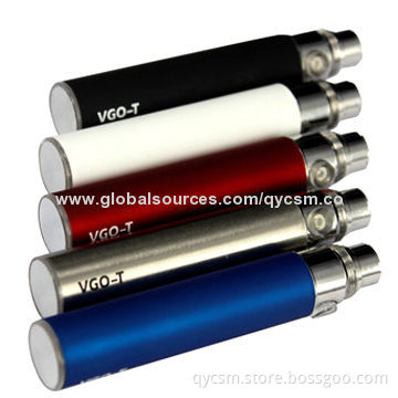 Vgo-T Electronic Healthy Cigarettes with 650mAh, 900 Puffs, Vaporizer PenNew